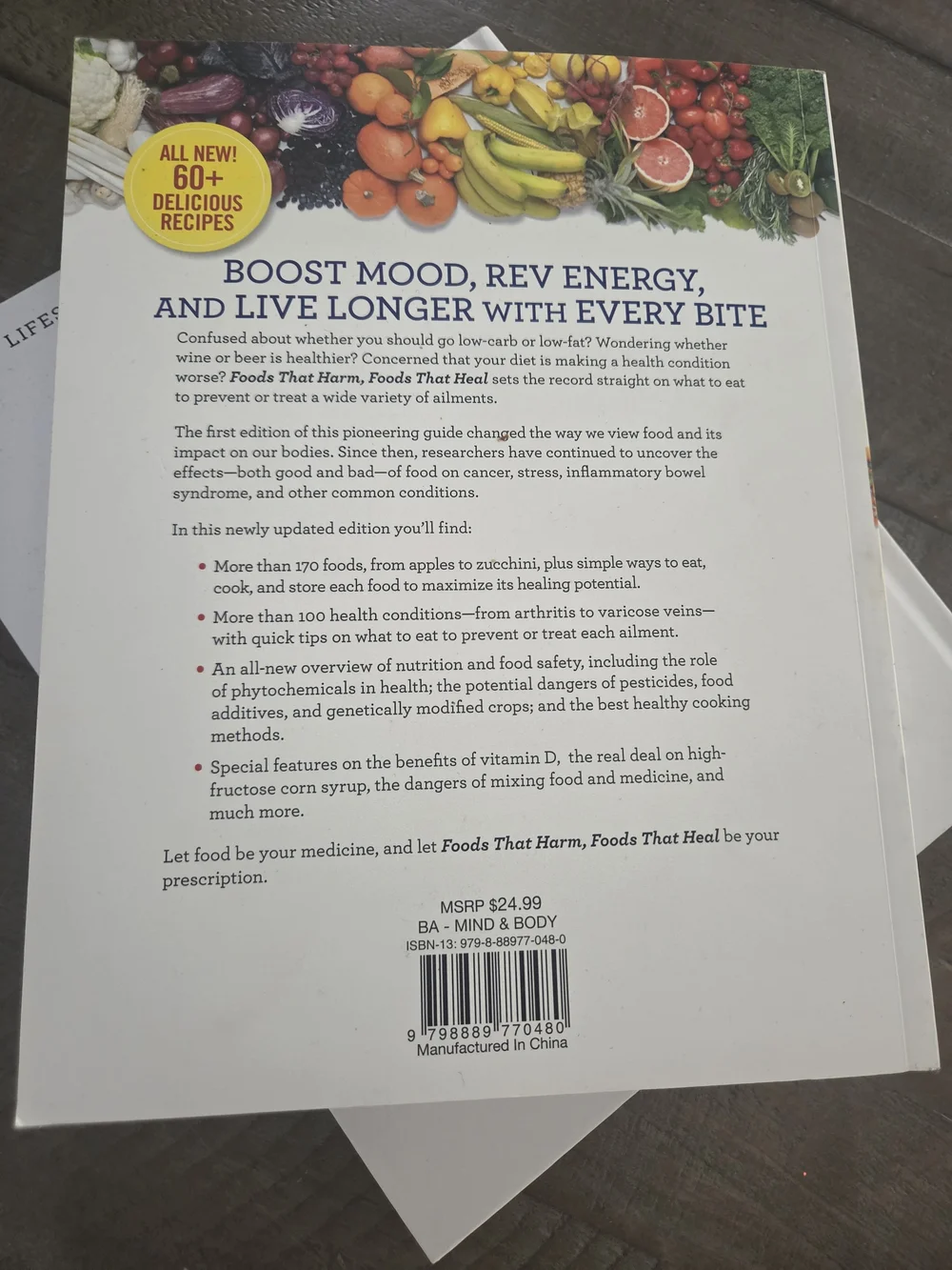 BRAND NEW Wellness Book Bundle: Foods That Heal + Anti-Inflammatory Guide